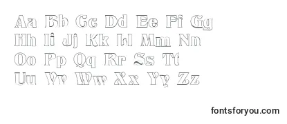 TitaniaOutline Font