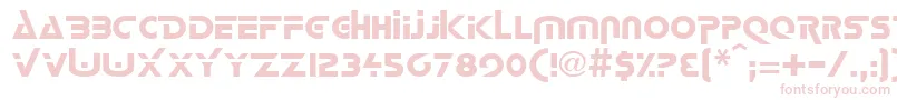 DeltaplusRegular Font – Pink Fonts