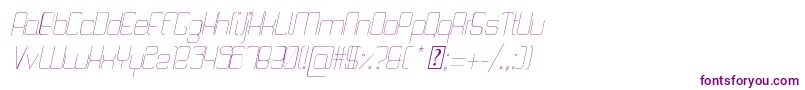 QuattroThinItalic Font – Purple Fonts
