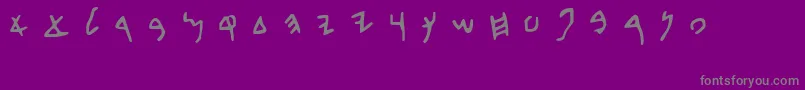 More about BethDavidbethDavid Font BethDavidbethDavid Font – Gray Fonts on Purple Background