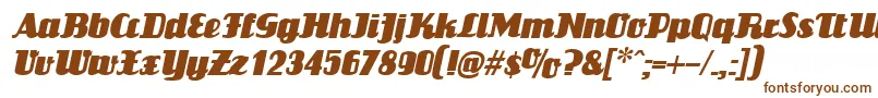 LouisianneItalic Font – Brown Fonts