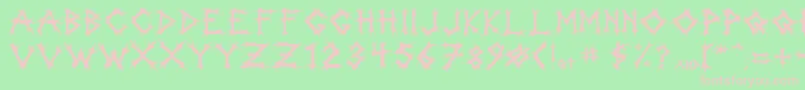 En savoir plus sur la police Incantation Police Incantation – polices roses sur fond vert