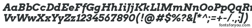 ArvoBoldItalic Font – Serif Fonts