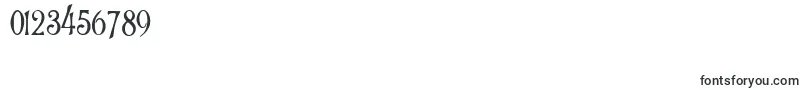 BurtonsNightmare Font – Fonts for Numbers and Digits