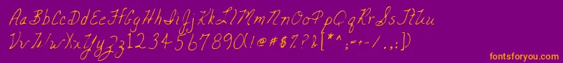 Más sobre la fuente Lehn047 fuente Lehn047 – Fuentes Naranjas Sobre Fondo Morado