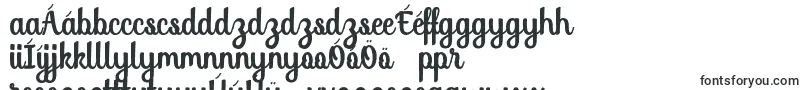 SoybeanutFree-Schriftart – ungarische Schriften