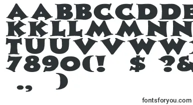 ZaleskiWdBold font – cool Fonts