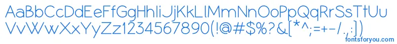 CoameiR Font – Blue Fonts
