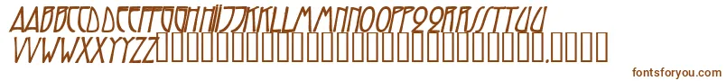 TrilliumcapssskBolditalic Font – Brown Fonts