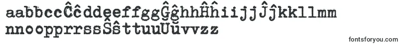 ZaiTriumphtypewriterB Font – Esperanto Fonts