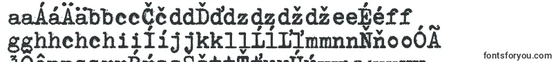 ZaiTriumphtypewriterB Font – Slovak Fonts