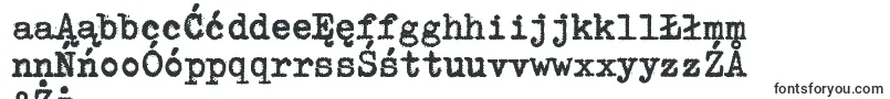 ZaiTriumphtypewriterB Font – Polish Fonts