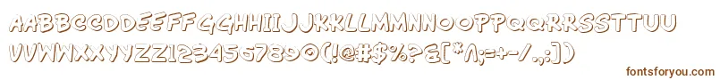 Wimp3D Font – Brown Fonts