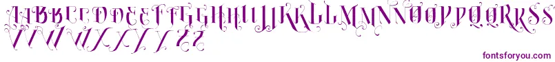 VtksBurning Font – Purple Fonts