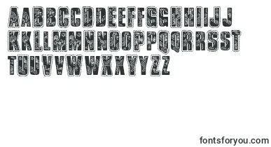 Vtks Bandana font – african Fonts