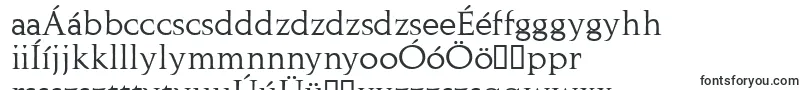 Шрифт Naushen – венгерские шрифты