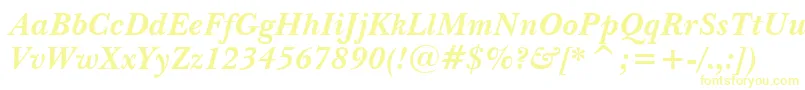 NewBaskervilleBoldItalicBt Font – Yellow Fonts