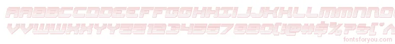 Więcej informacji o czcionce Gearheadchromeital Czcionka Gearheadchromeital – różowe czcionki