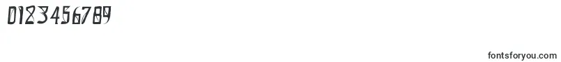 DonaldoRegrecka Font – Fonts for Numbers and Digits