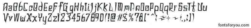 Шрифт DonaldoRegrecka – шрифты, поддерживающие различные языки