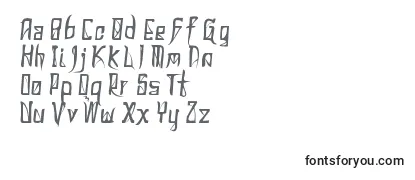 Review of the DonaldoRegrecka Font