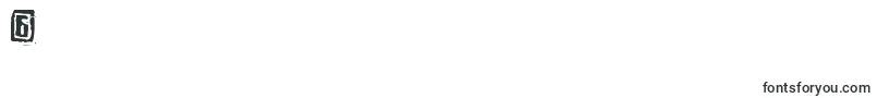 Pozotwo Font – Fonts for Digit 6