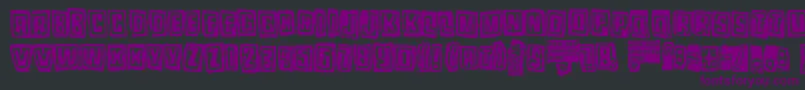 fuente Pozotwo – Fuentes Moradas Sobre Fondo Negro