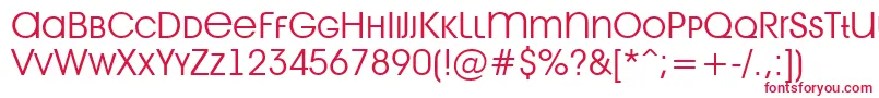 AAvantetitlercpslcLight Font – Red Fonts