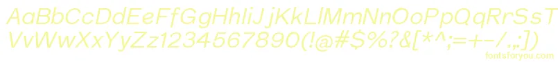 NuromItalic Font – Yellow Fonts