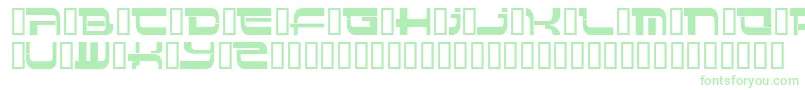 Insert 4 Font – Green Fonts on White Background
