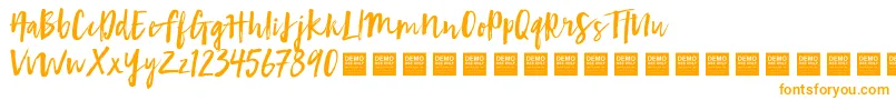 FirstTakeDemo Font – Orange Fonts