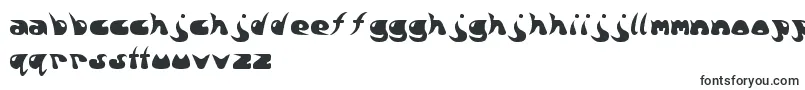 LavaSilhouettes-fontti – korsikankieliset fontit
