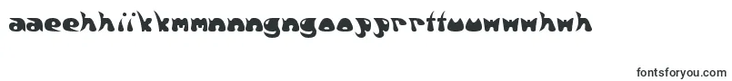 LavaSilhouettes-Schriftart – maorische Schriften