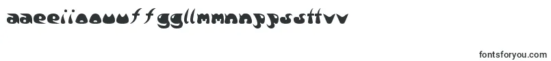 LavaSilhouettes-fontti – samoalaiset fontit