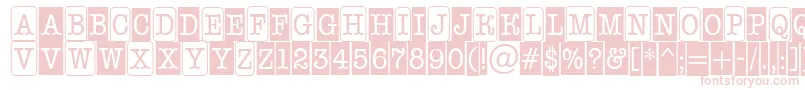 Шрифт AOldtypernrcmcmb3 – розовые шрифты