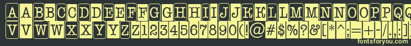 More about AOldtypernrcmcmb3 Font AOldtypernrcmcmb3 Font – Yellow Fonts on Black Background