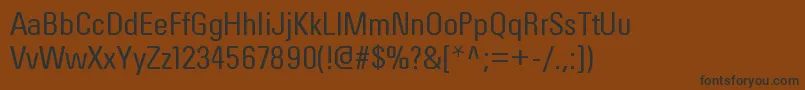 fuente OrderrgRegular – Fuentes Negras Sobre Fondo Marrón