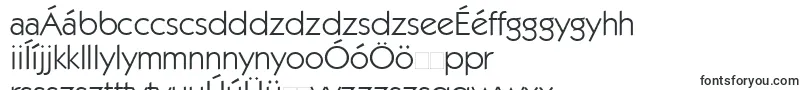 Шрифт KabelattBook – венгерские шрифты