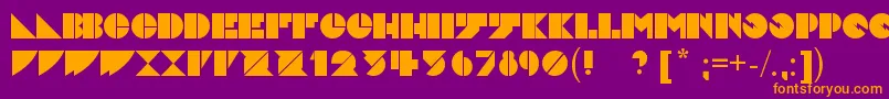 More about Daddydontdisco Font Daddydontdisco Font – Orange Fonts on Purple Background