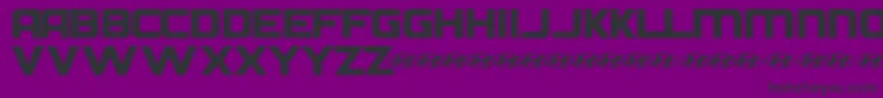 HyundaiNormal Font – Black Fonts on Purple Background