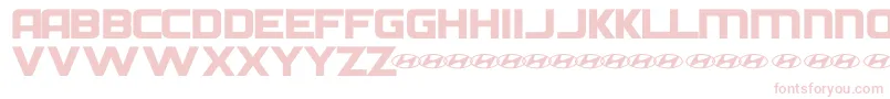 HyundaiNormal Font – Pink Fonts on White Background