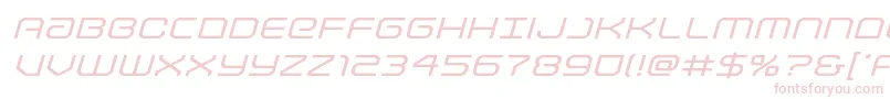 Lightbrigadeexpandital Font – Pink Fonts
