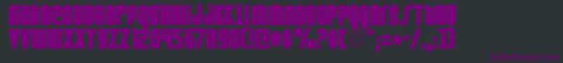 Weltsp Font – Purple Fonts on Black Background