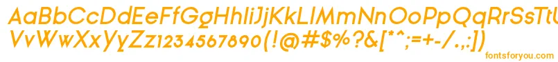 GinРІraSansSemiBoldOblique Font – Orange Fonts