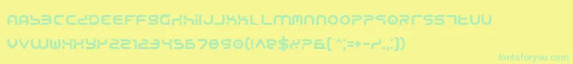 More about Yukon Font Yukon Font – Green Fonts on Yellow Background