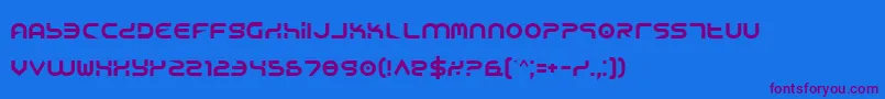 Подробнее о шрифте Yukon Шрифт Yukon – фиолетовые шрифты на синем фоне