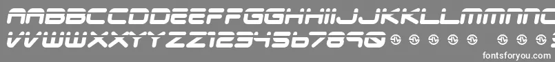 Veloped Font – White Fonts on Gray Background