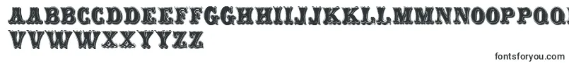 CarnivalMfRimmed-fontti – englantilaiset fontit