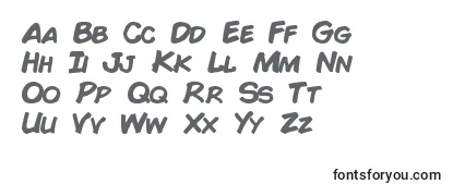 Review of the ComicBookBold Font