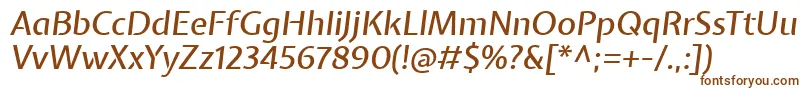 ExpletussansMediumitalic Font – Brown Fonts